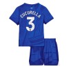 Maglia Chelsea Cucurella 3 Bambino Prima Divisa 2025-26
